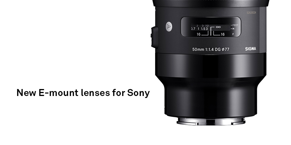 NEW E-mount lenses for Sony